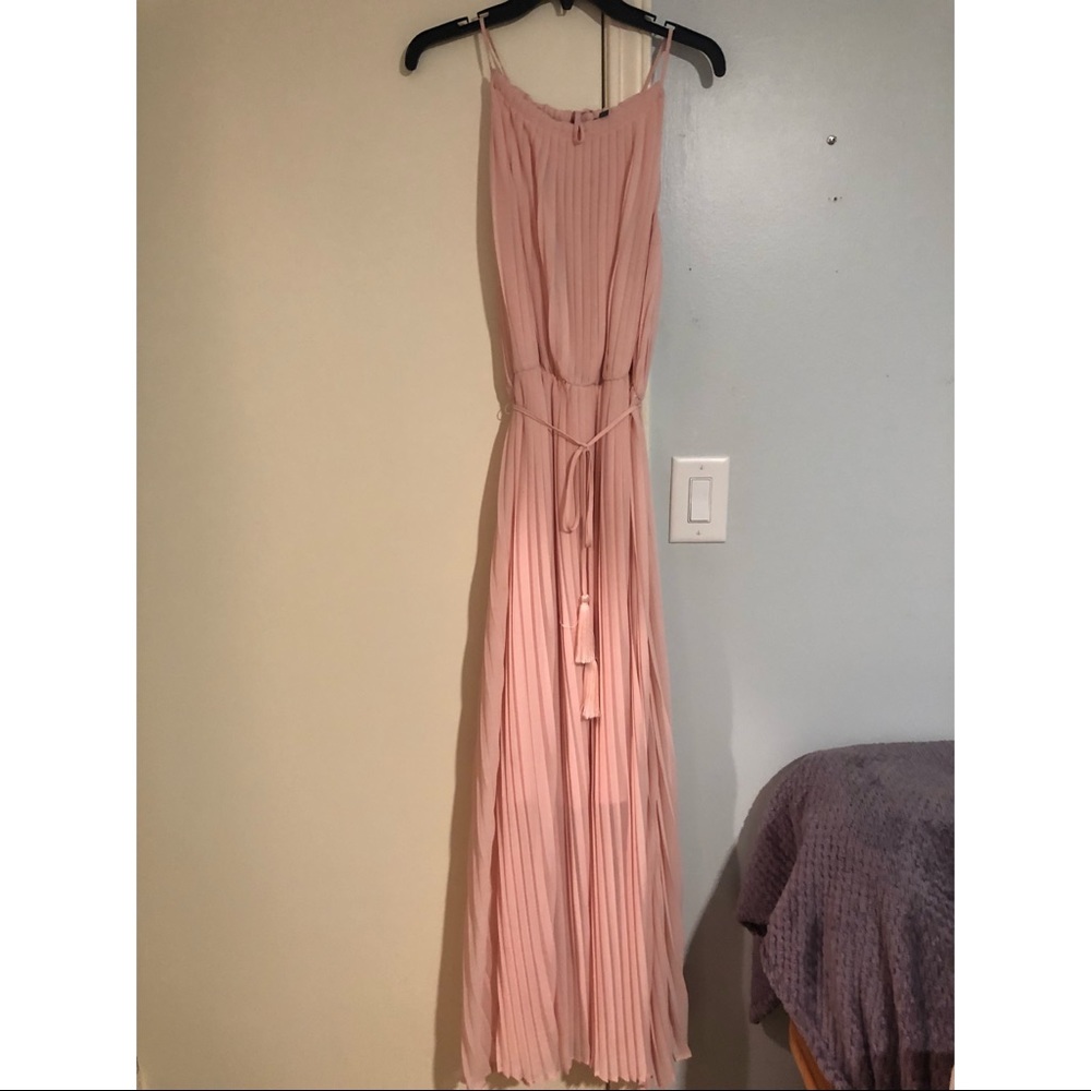 Light pink formal gown